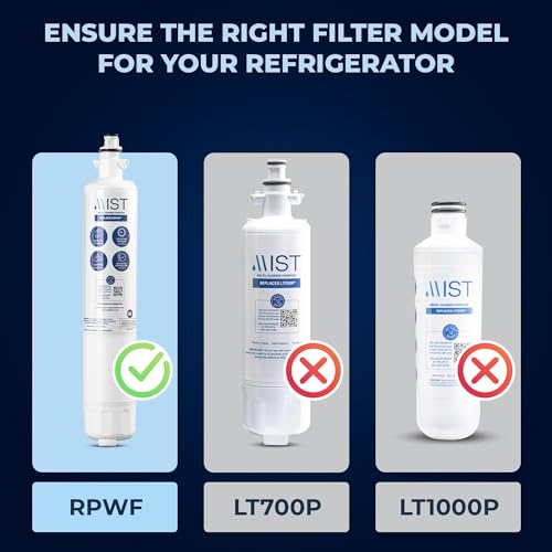 Mist RWF1063 Replacement Refrigerator Water Filter (2-Pack) view 6