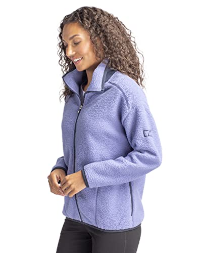 Cutter & Buck Cascade Eco Womens Sherpa Fleece Jacket2