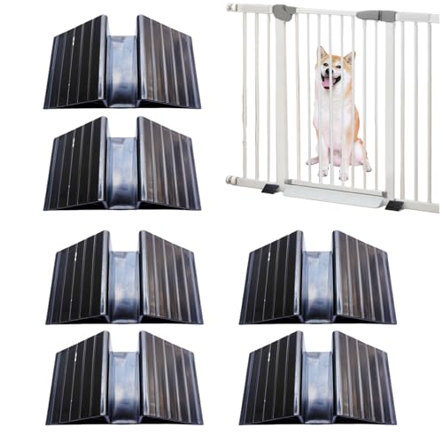 Beiykhera Hundegitter Stützfüße 6 Stück - Torhalter - Spielgitter Stopper Für Welpe Katze Kinder Schlafzimmer Küche Bad Wohnung Garten