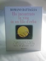 Ho incontrato la vita in un filo d'erba 8817853275 Book Cover