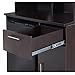 BREAKtime Coffee Break Lunch Room Furniture Buffet Tea & Coffee Bar Color Espresso - Factory Assembled - Furniture Items ONLY. Model 3267 2 Piece Group 54 inch Width