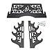 Eforlife Sword Holder Wall Mount Samurai Sword Display Stand Sword Bracket Hanger for Katana Wakizashi and Standard Swords 龍-Dragon (4-Tier)