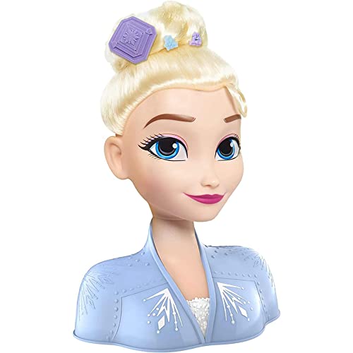 Elsa Tête à Coiffer Basic Reine des Neiges 2 Giochi Preziosi FRND2