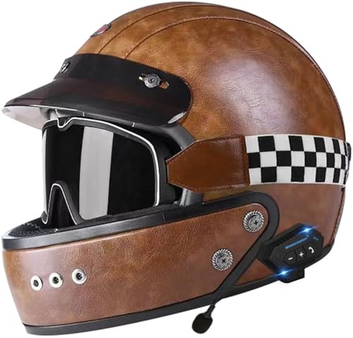 Casco motocicleta bluetooth integrado para evitar el vaho en invierno