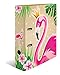 Produktbild HERMA 19393 Ordner DIN A4 Tropical Flamingo Queen, 7 cm breit, stabiler Karton, farbiger Außen- und Innendruck mit Neoneffekt im hochwertigen Design, Ringordner, Aktenordner, Büroordner, Motiv-Ordner