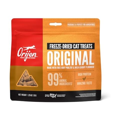 ORIJEN Freeze Dried Cat Treats, Grain Free Cover