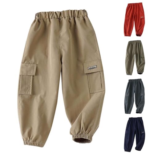 Boys Casual Pants Spring Summer for Kids Lightweight Comfortable Joggers Versatile Outdoor Wear for Play School2