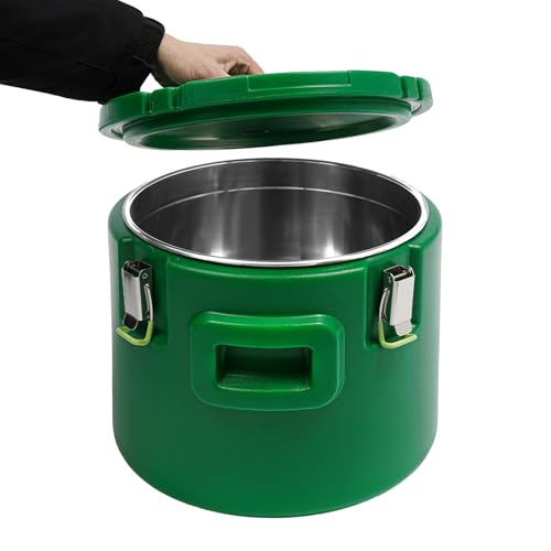 Insulated Soup 15.85Qt Container Commercial Food Warmer for Hot or Cold Food Large Insulation Soup Carrier for Restaurant, Canteen,Home
