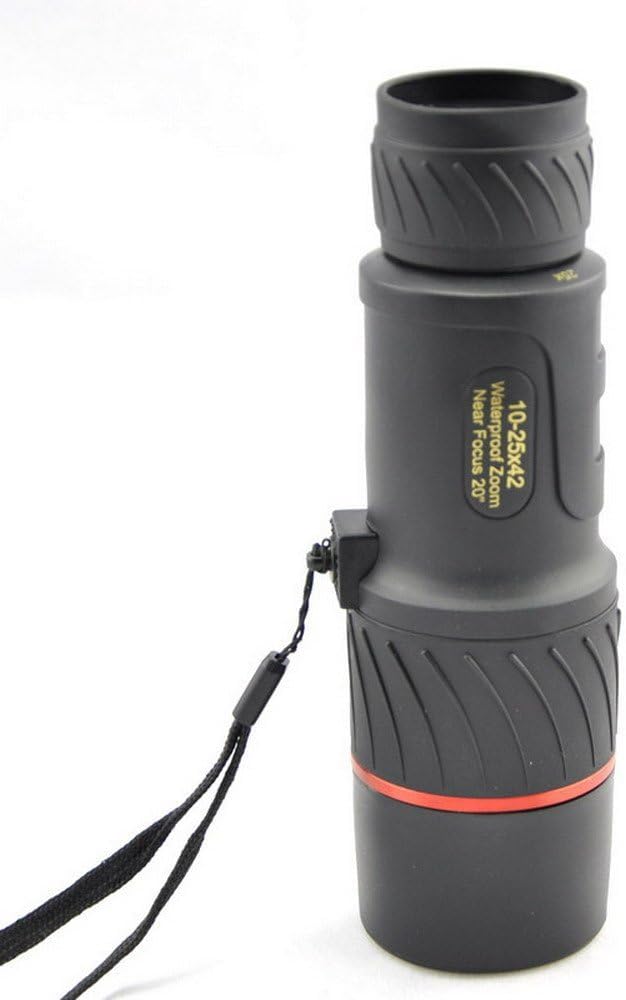 Monoculars 10-25x42 Monocular with Car Windows Mount Handheld Tripod New for Portable Zoom
