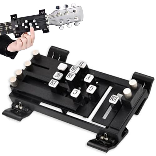Pressoir de la guitare pour jouer des accords sans barres douloureux