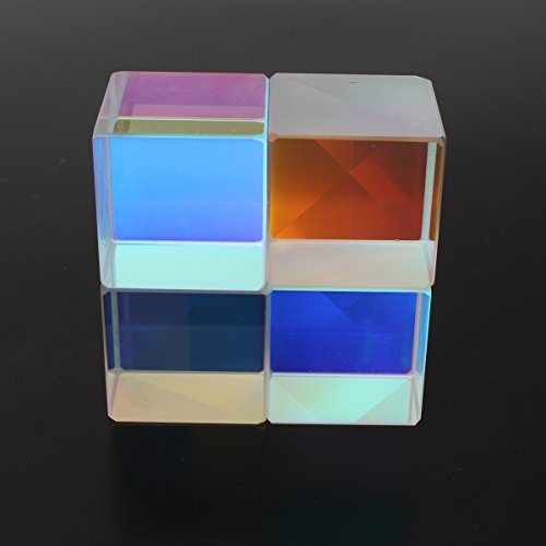 4Pcs Cube Prism Optical Rgb Combiner Splitter Physics Science Lab Teaching Instrument #TOP3