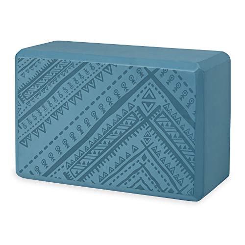 Image of Gaiam Yoga Block - Supportive Latex-Free Eva Foam - Soft Non-Slip Surface with Beveled Edges for Yoga, Pilates, Meditation - Yoga Accessories for Stability, Balance, Deepen Stretches