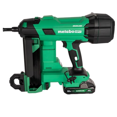 Metabo HPT 18V Cordless Concrete Pin Nailer Kit, Highest Impact Energy in its Class (110 Joules), Compatible with Other Brands Pins, 1/2-Inch to 1-9/16-Inch Nail Length, NC1840DA