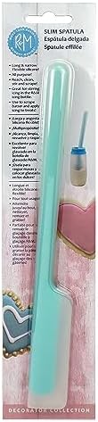 R & M International Slim Spatula, One Size, Blue R & M International Slim Spatula, One Size, Blue