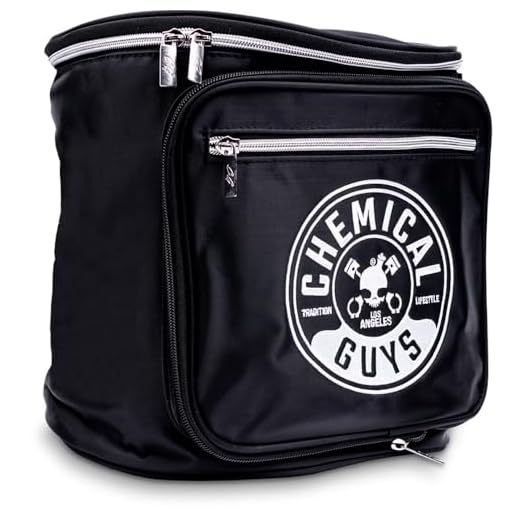 Chemical Guys ACC610 Detailing Arsenal Bag & Trunk Organizer, Small (Holds Up to 12-16 oz Bottles)