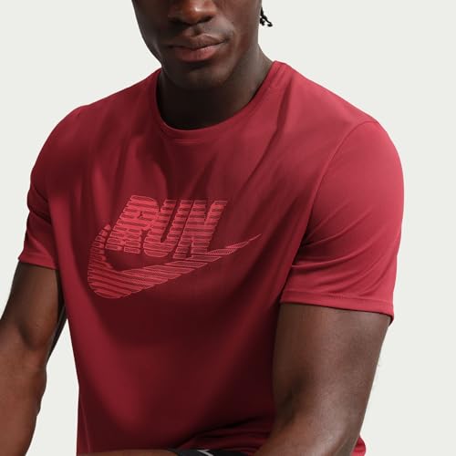 T shirt de Running Nike Df Uv Miler Run Energy Ss Homme - vue 8