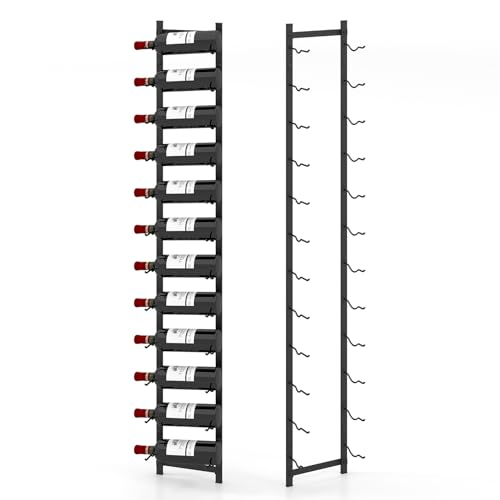 GOPLUS Botellero de Vino de Pared Soporte