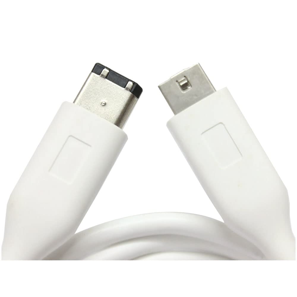 1 pz 1.25 m IEEE-1394B Firewire da 800 a 400 cavo bianco da 9 pin/6 pin