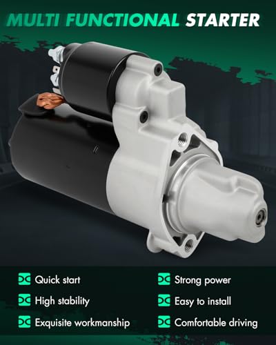 Image of SCITOO Starter Motor fit for Mercedes-Benz for C300 3.5L 2014,for Mercedes-Benz for C350 3.5L 2013-2015,for Mercedes-Benz for E350 3.5L 2013-2016 Replacement Starter 32794
