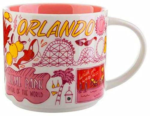 Taza cerámica Starbucks Orlando 414 ml