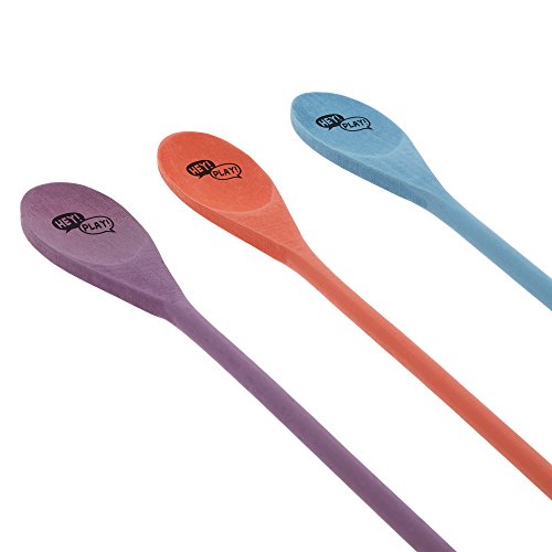 Wooden Egg And Spoon Race Game With 6 Spoons & Eggs, Indoor Or Outdoor Balance Game For Adults And Kids By Hey! Play! #TOP3