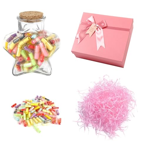 DERJDISF Sorprende a tu Novio - Paquete de Regalos para Aniversario de Pareja, con Tarjetas de Regalo Amazon - Regalos Originales para Parejas con Botella de Deseos Estrella DERJDISF Sorprende a tu Novio - Paquete de Regalos para Aniversario de Pareja, con Tarjetas de Regalo Amazon - Regalos Originales para Parejas con Botella de Deseos Estrella