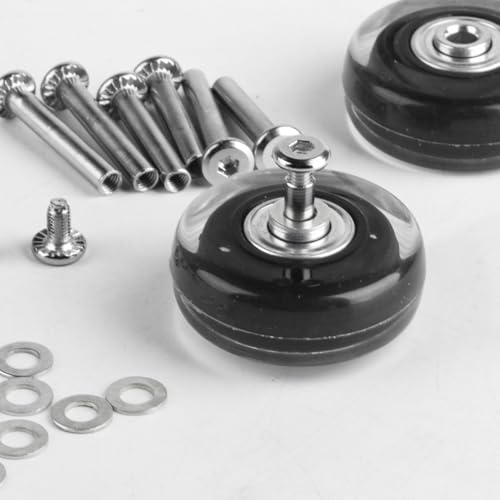 Miniatura 3 de 4 Piezas Ruedas De Maletas De Reemplazo, Repuesto De Ruedas Para Maletas De Viaje, Ruedas De Equipaje, Ruedas Maletas Repuesto Rueda Maleta Para Carritos De Equipaje