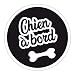 Sticker Chien à Bord - Dimensions 12,5 x 12,5 cm - Protection Anti UV