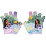 sarcia.eu Disney Wish Asha Fahrradhandschuhe für Mädchen mit Klettverschluss (Disney Wish Asha)