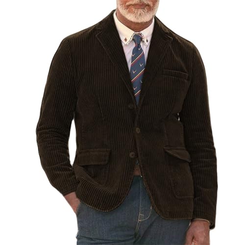 Veste en velours côtelé homme de qualité supérieure et finitions soignées