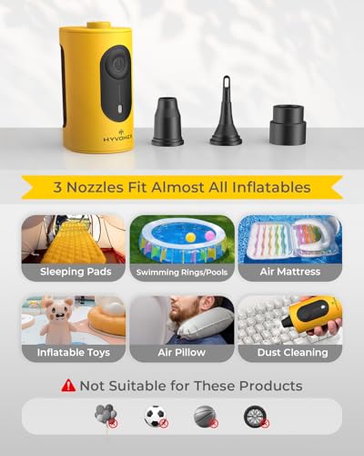 HYVOHEX 4000mAh Air Pump