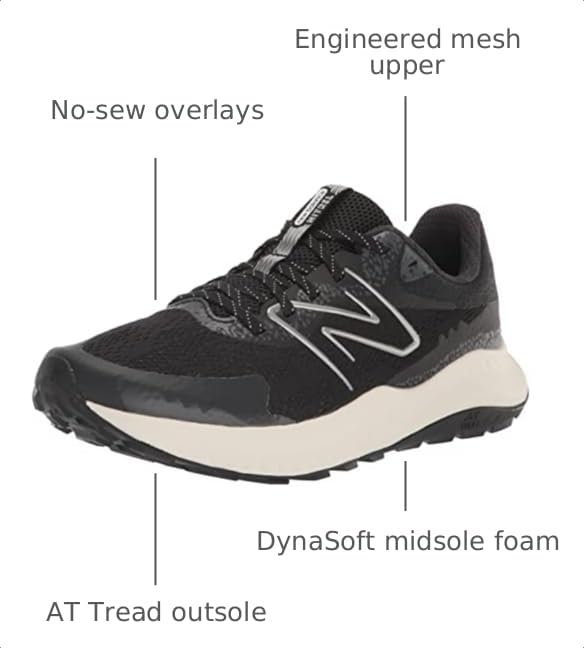 Image of New Balance Women's Dynasoft Nitrel V5 Black /White 9