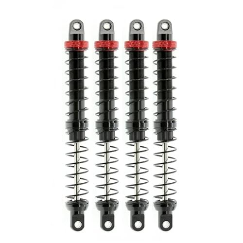 Amortiguador RC 1/10 de aluminio regulable para coches crawler SCX10 Wraith TRX4