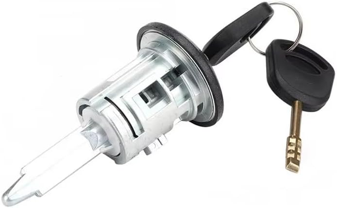 Car Door Key Lock with 2 Keys Front Right Driver Side Door Lock Barrel for Transit for Mk6 for Mk7 4060638