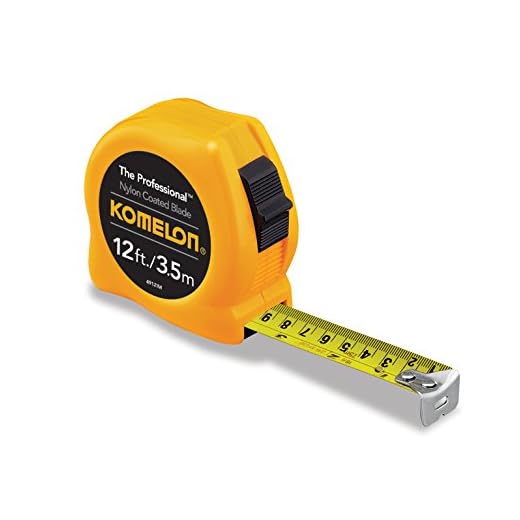 Komelon 12-Foot Inch/Metric Tape Measure