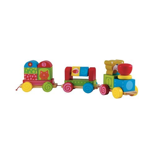 elc wooden stacking train