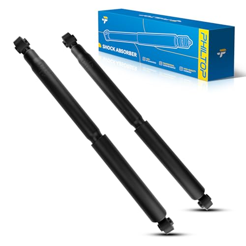 Image of PHILTOP Rear Struts for R-a-m 1500 2002-2008, Sierra 1500 HD, Sierra 2500, Silverado 1500 HD, Silverado 2500, Shock Absorber Complete Suspension 344385*2, Struts with Coil Spring Assemblies SAA341 2 P