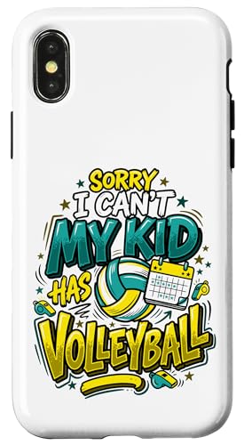 �o���[�{�[�� �}�}&�o���[�{�[�� �������� My Kid Has Volball �X�}�z�P�[�X iPhone X/XS �p