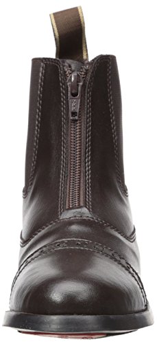 Equistar - Child's Zip Paddock Boot (All Weather) 12 Brown #TOP1