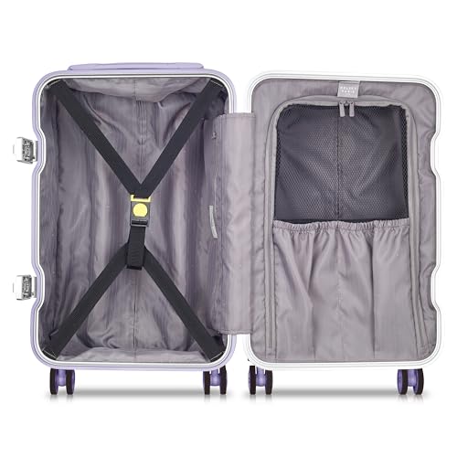 DELSEY PARIS Unisex's Hard Suitcase, Purple, 55cm3