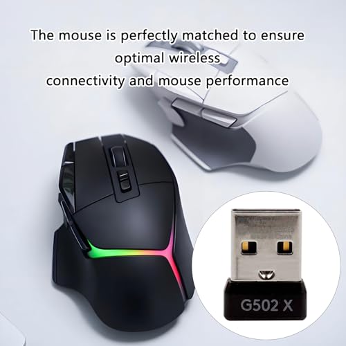 Dongle USB receptor G502 X contra interferencias que recupera el rendimiento preciso 3