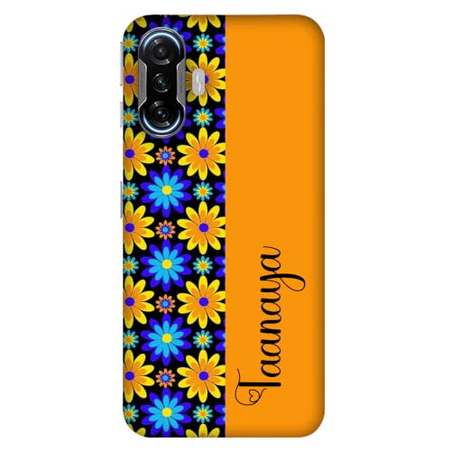 Image of Customise Name Case Cover for Xiaomi Poco C3 4G Multicolor