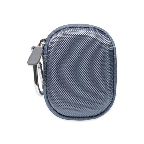 Image of Case for JLab Go Pop+,Go Air Pop,Air Tones+ / Tones, JBuds Mini True Wireless Earbuds, Compact Organizer for the Charger case and Charger Cord (Stone Blue)