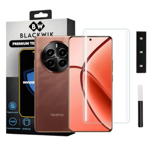 Image of Blackwik UV Curved Tempered Glass for Realme P1 Pro 5G | 1-Pack