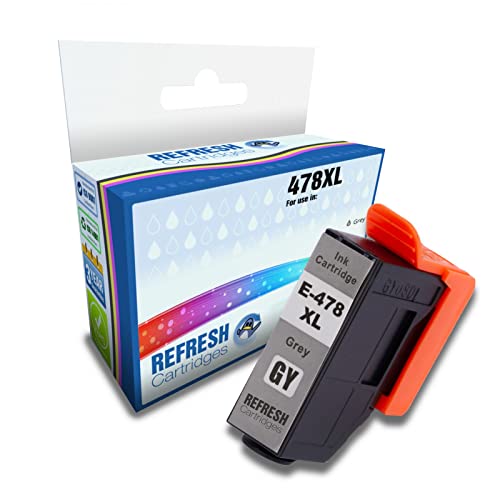 Refresh Cartridges Remanufactured Ink Cartridge Replacement for Epson XP-15000 / 478XL High Capacity Grey (C13T04F64010)