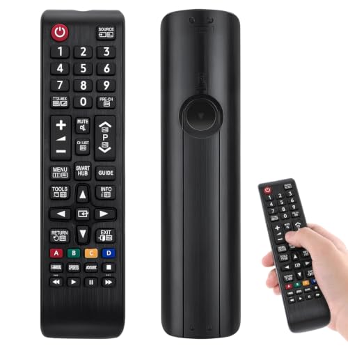 Image of Replacement Samsung TV Remote Control AA59-00741A Compatible with Samsung 5 6 7 Series Smart LED LCD TVs UN19F4000AF UN32EH4000F UN40EH6000F UN50EH5000F No Setup Required