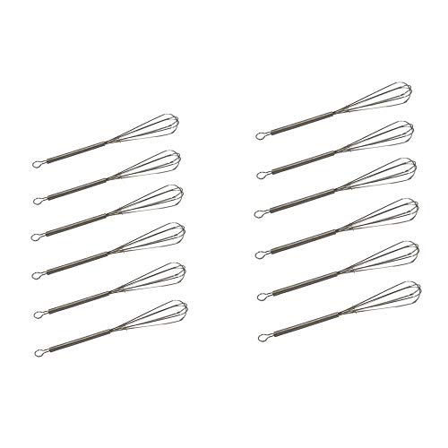 Mini Whisks 7 inch 12Pcs - //coolthings.us