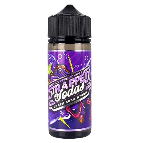 Prohibition Vapes Aromakonzentrat Strapped Soda - Grape Soda Storm, Shake-and-Vape zum Mischen mit Basisliquid für e…