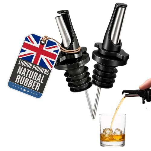 3-in-1 Liquor Pour spout with Built-in Fruit Fly Protection - BPA Free & Dishwasher Safe Hygienic...