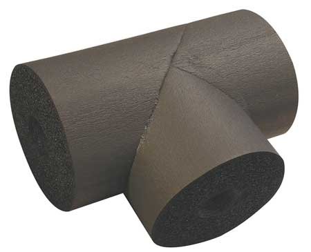 Pipe Fitting Insulation,Tee,1-5/8 In. ID -6 pack